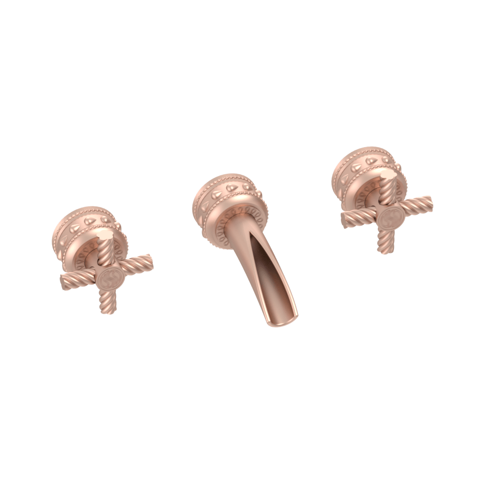 Eternity Grand Quatro Waterfall Wall Mount Faucet Set