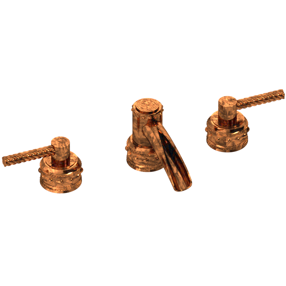 Eternity Grand Lever Waterfall Deck Mount Faucet Set