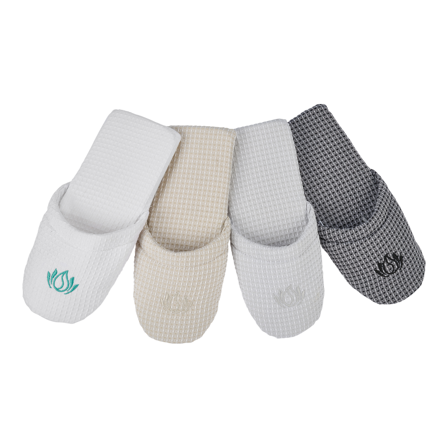 His Signature Waffle Spa Slippers