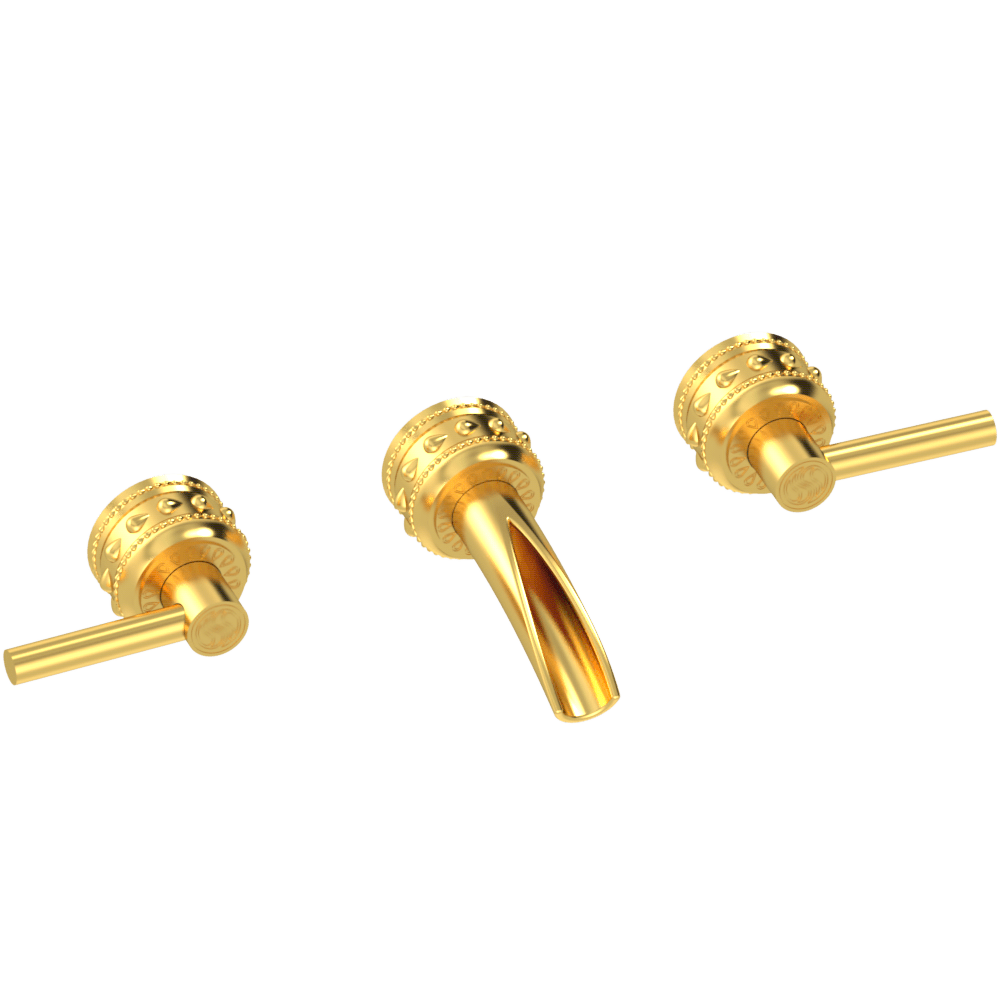 Purity Grand Lever Waterfall Wall Mount Faucet Set