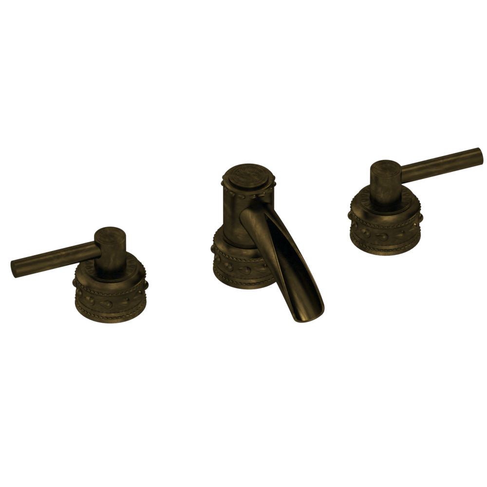 Purity Grand Lever Waterfall Deck Mount Faucet Set