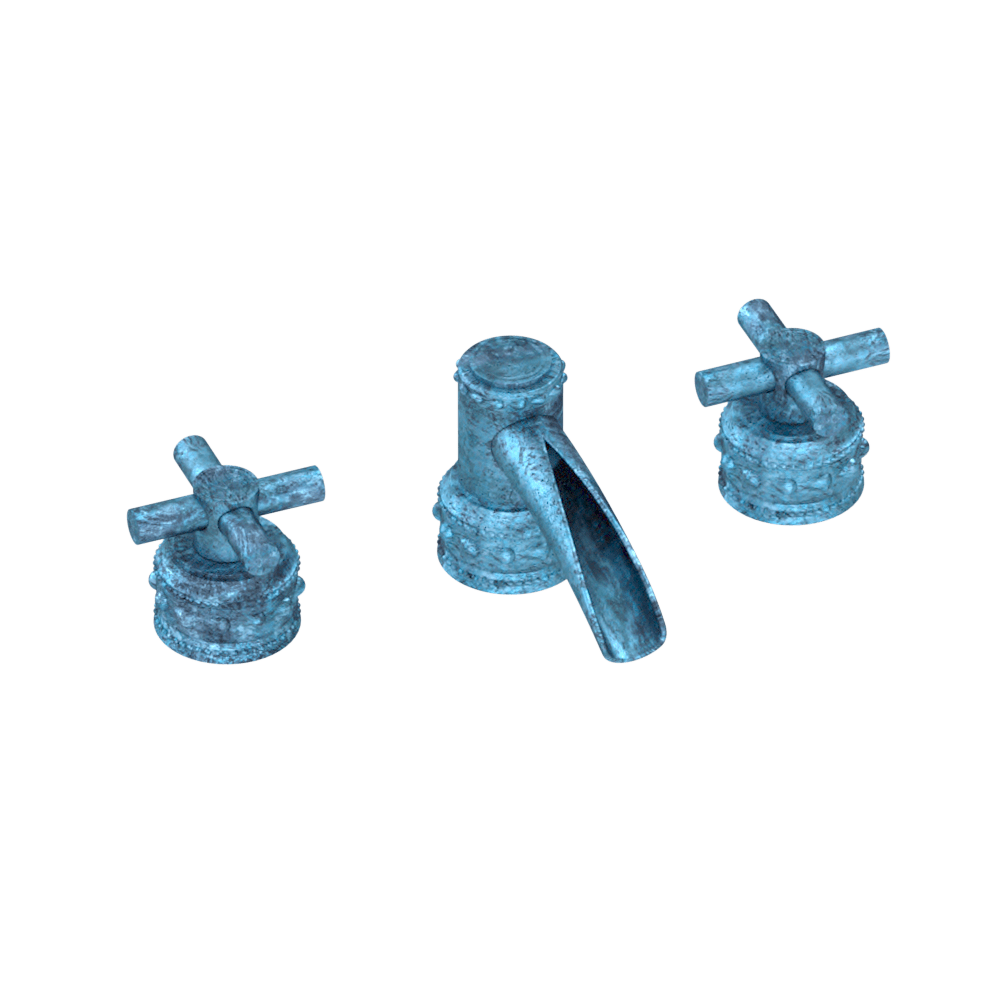 Purity Grand Quatro Waterfall Deck Mount Faucet Set