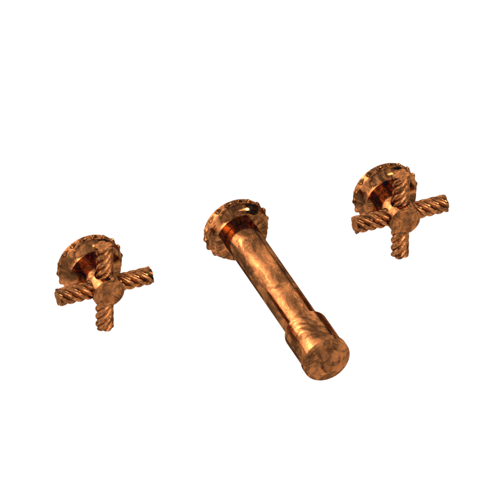 Eternity Classic Quatro Signature Wall Mount Faucet Set