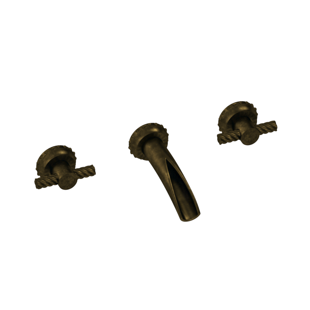 Eternity Classic Duo Waterfall Wall Mount Faucet Set