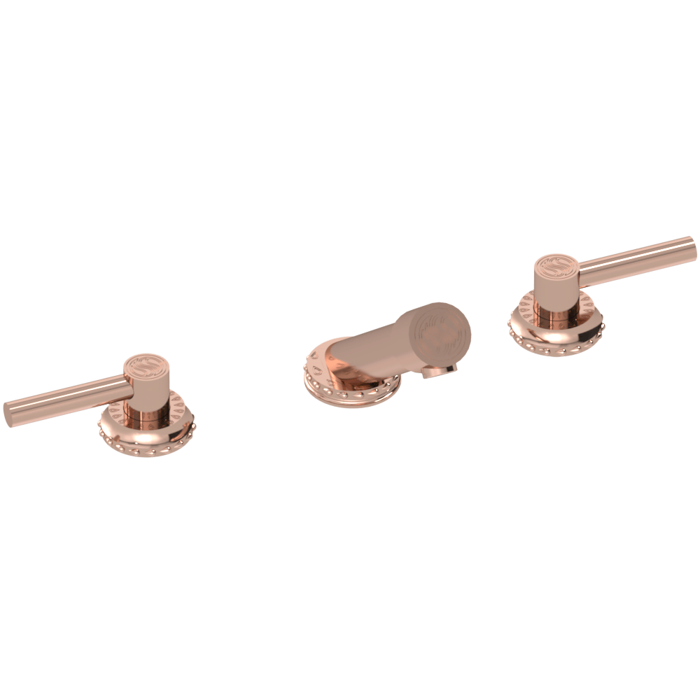 Purity Classic Lever Signature Deck Mount Faucet Set