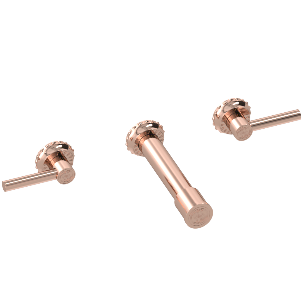 Purity Classic Lever Signature Wall Mount Faucet Set