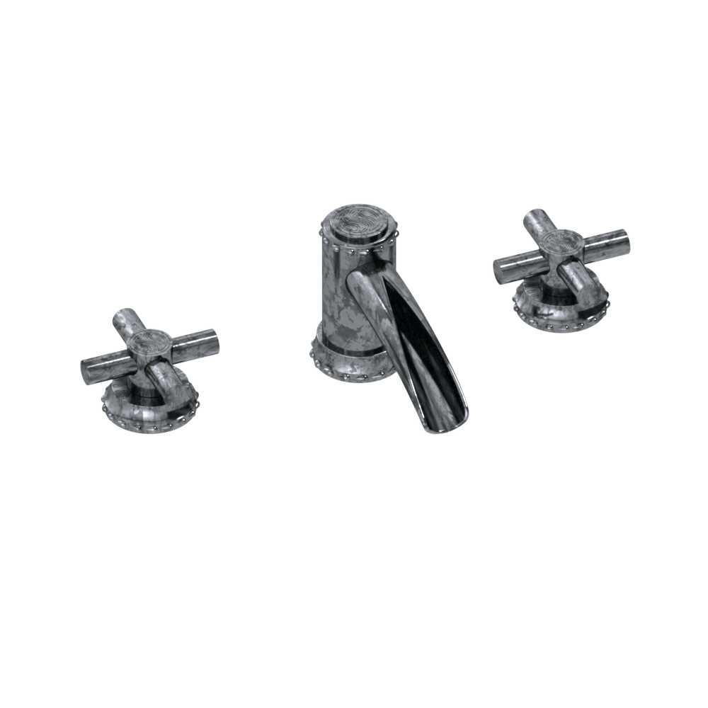Purity Classic Quatro Waterfall Deck Mount Faucet Set