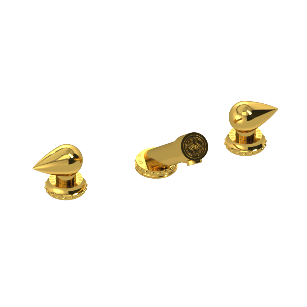 Serenity Classic Drop Signature Deck Mount Faucet Set