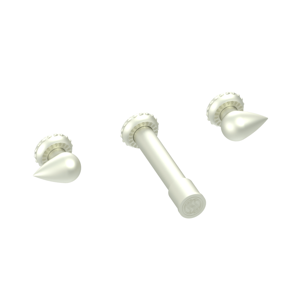 Serenity Classic Drop Signature Wall Mount Faucet Set