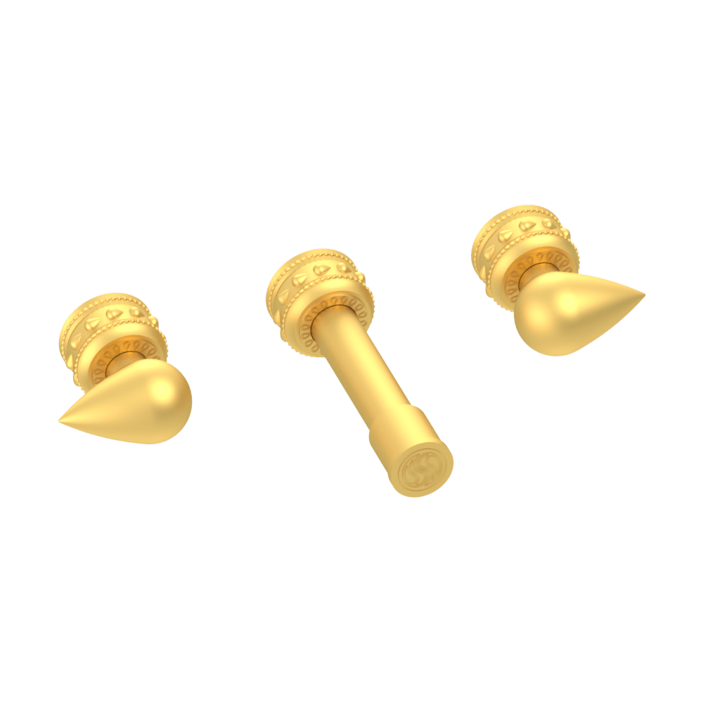 Serenity Grand Drop Signature Wall Mount Faucet Set