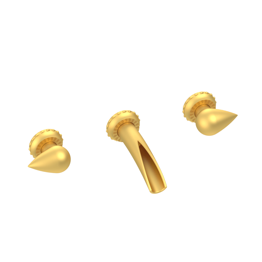 Serenity Classic Drop Waterfall Wall Mount Faucet Set