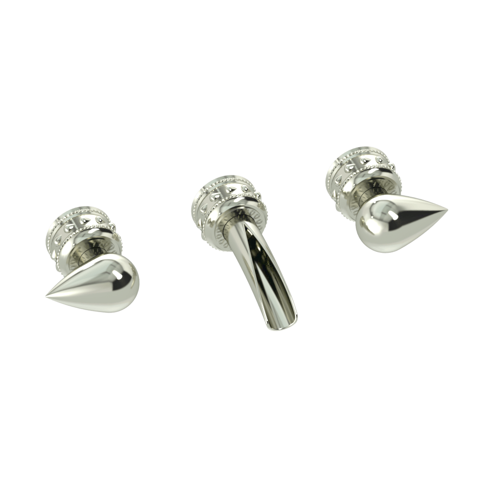 Serenity Grand Drop Waterfall Wall Mount Faucet Set