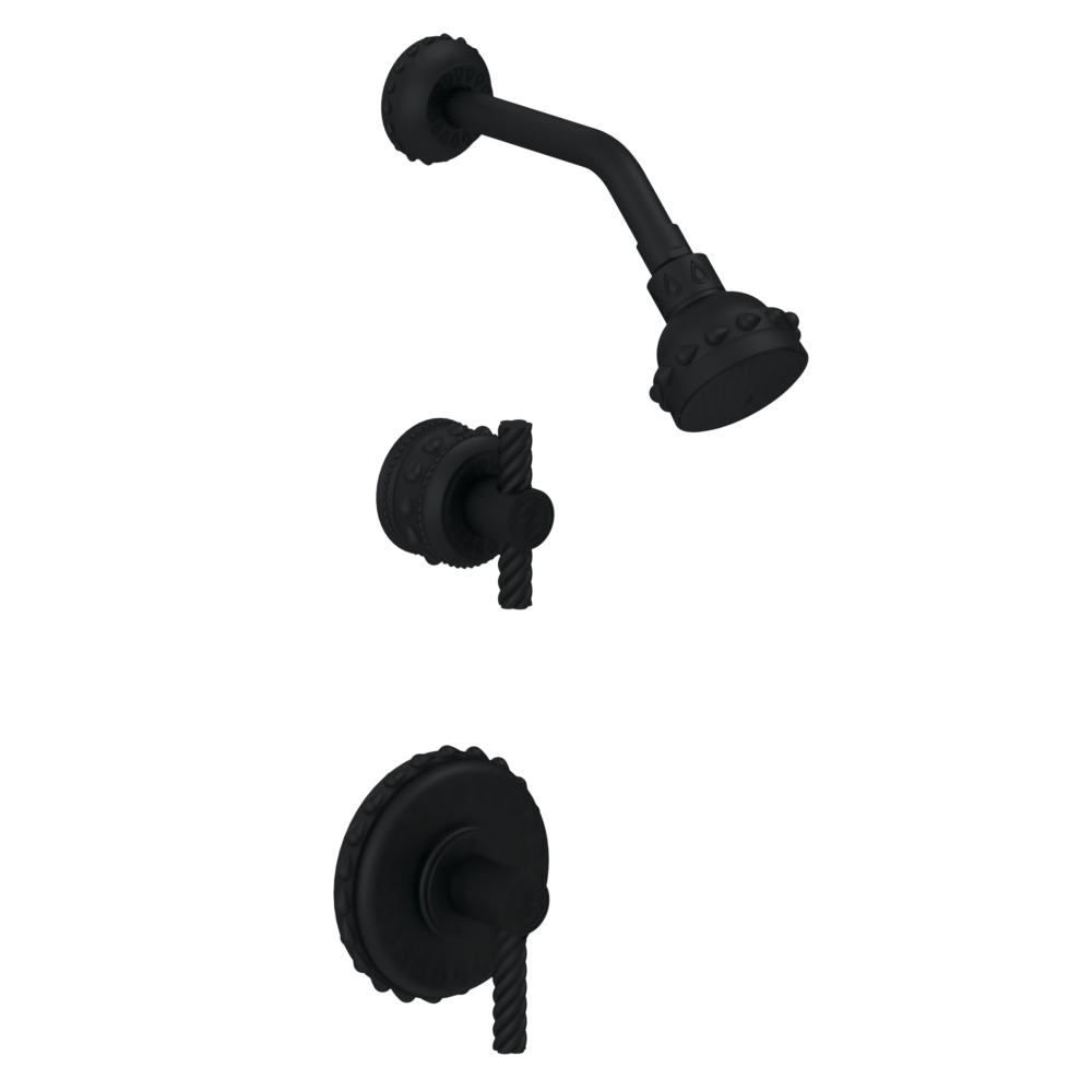 Eternity Shower Set with Unity Showerhead, Duo Diverter, & Grand Thermo Shower Plate