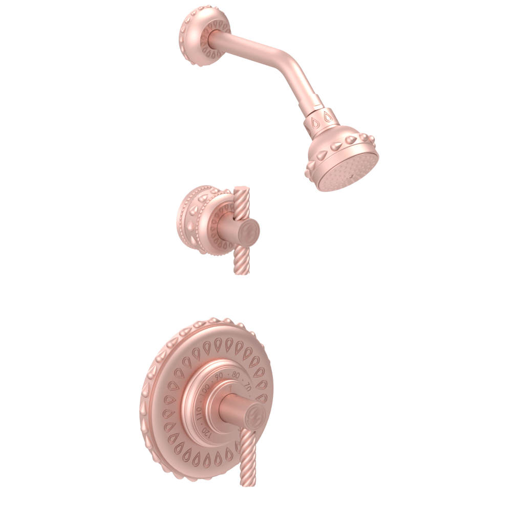 Eternity Shower Set with Unity Showerhead, Duo Diverter, & Royal Thermo Shower Plate