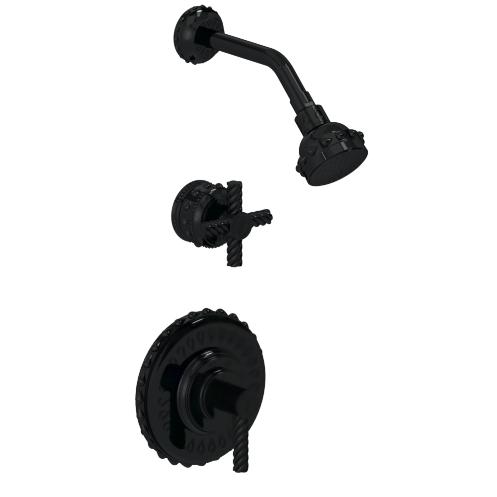 Eternity Shower Set with Unity Showerhead, Quatro Diverter, & Royal Thermo Shower Plate