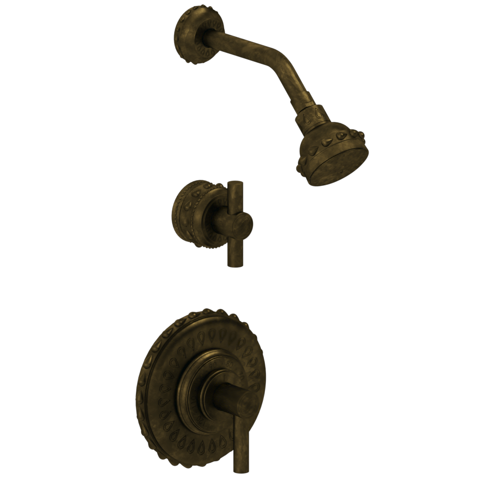 Purity Shower Set with Unity Showerhead, Duo Diverter, & Royal Thermo Shower Plate