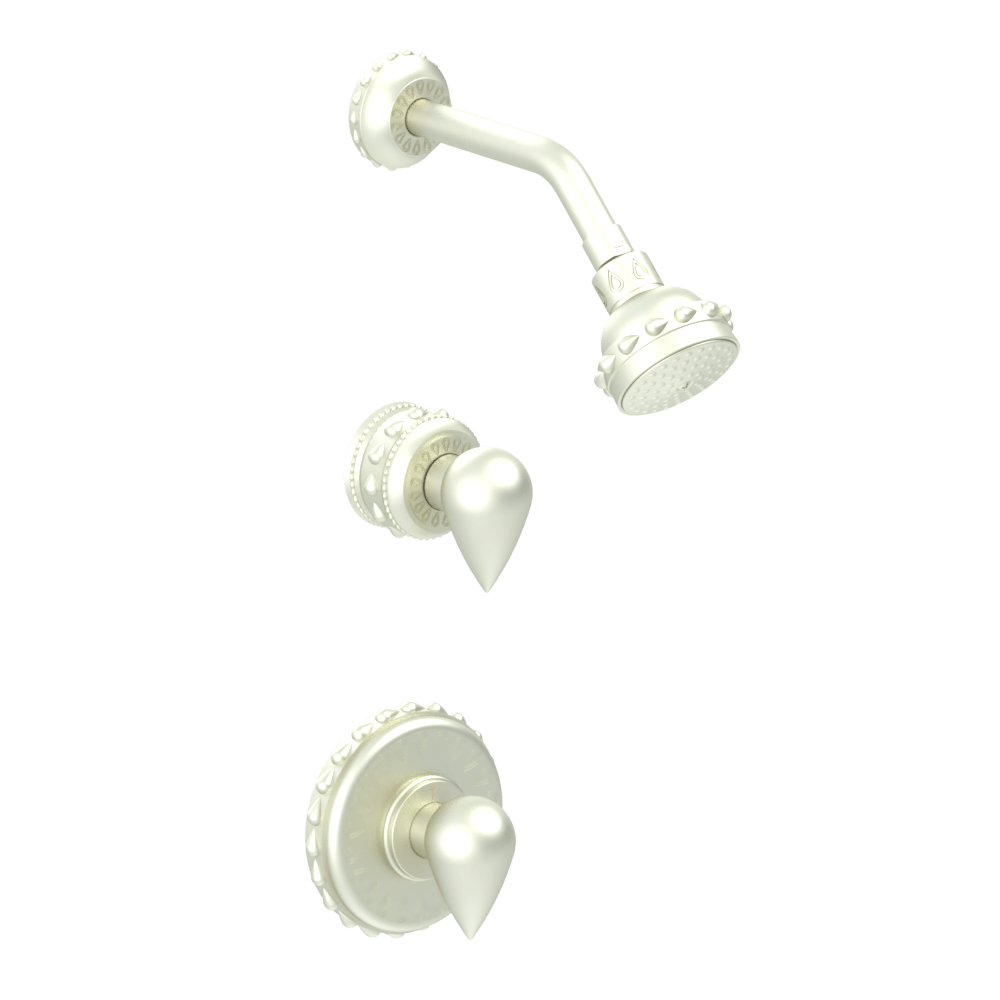 Serenity Shower Set with Unity Showerhead, Diverter, & Grand Thermo Shower Plate