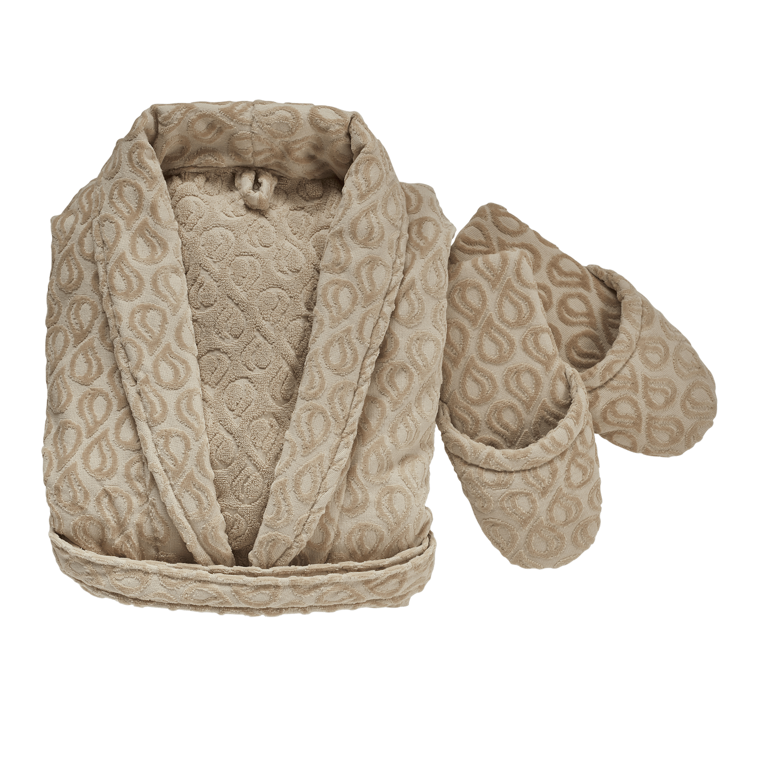 Signature Robe & His Spa Slipper Set