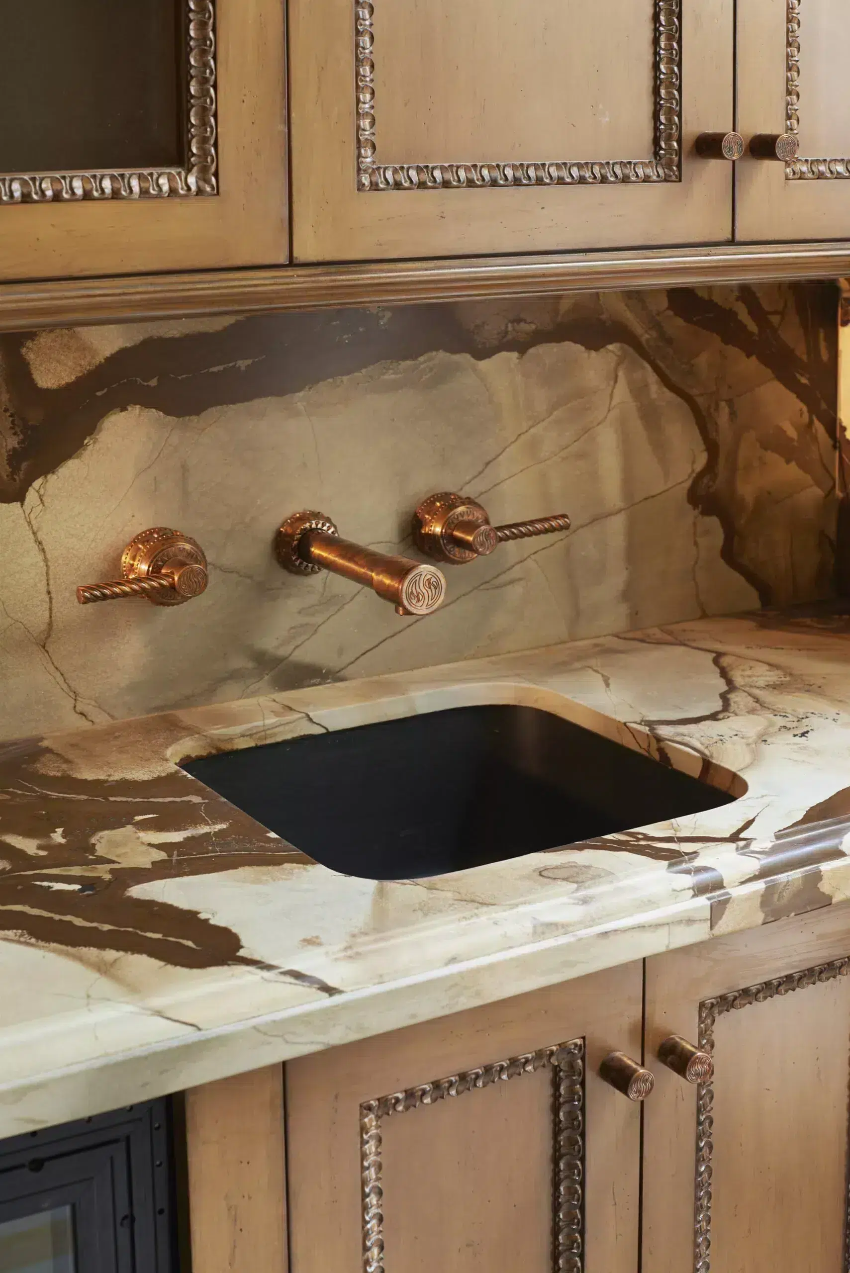 Eternity Grand Lever Wall Lavatory Faucet