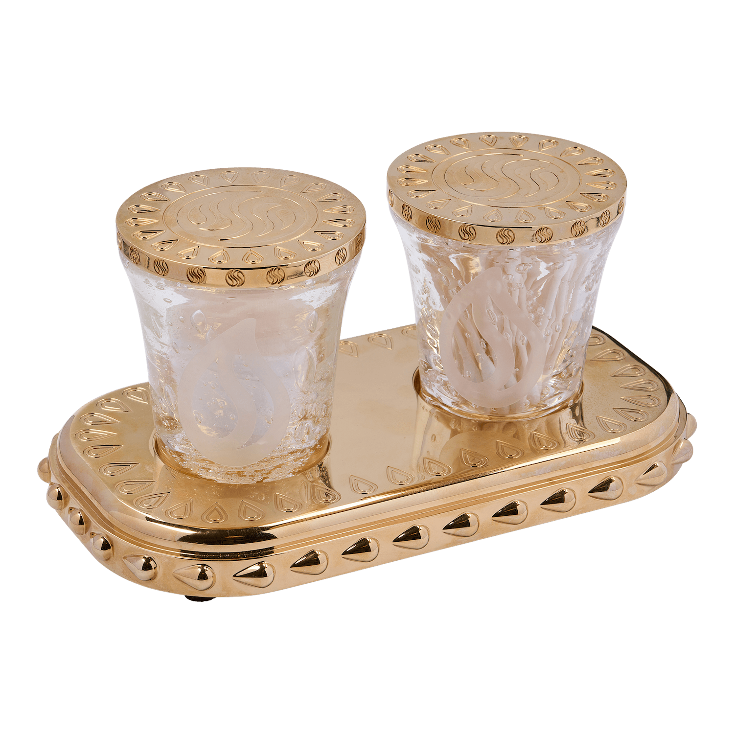 Royal Signature Tray and Lid Set with Serenity Tumbler Duo