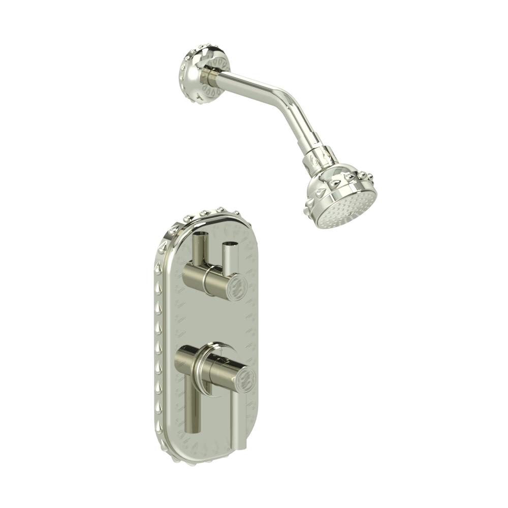 Purity Shower Set with Unity Shower Head & Thermo Racetrack Shower Plate