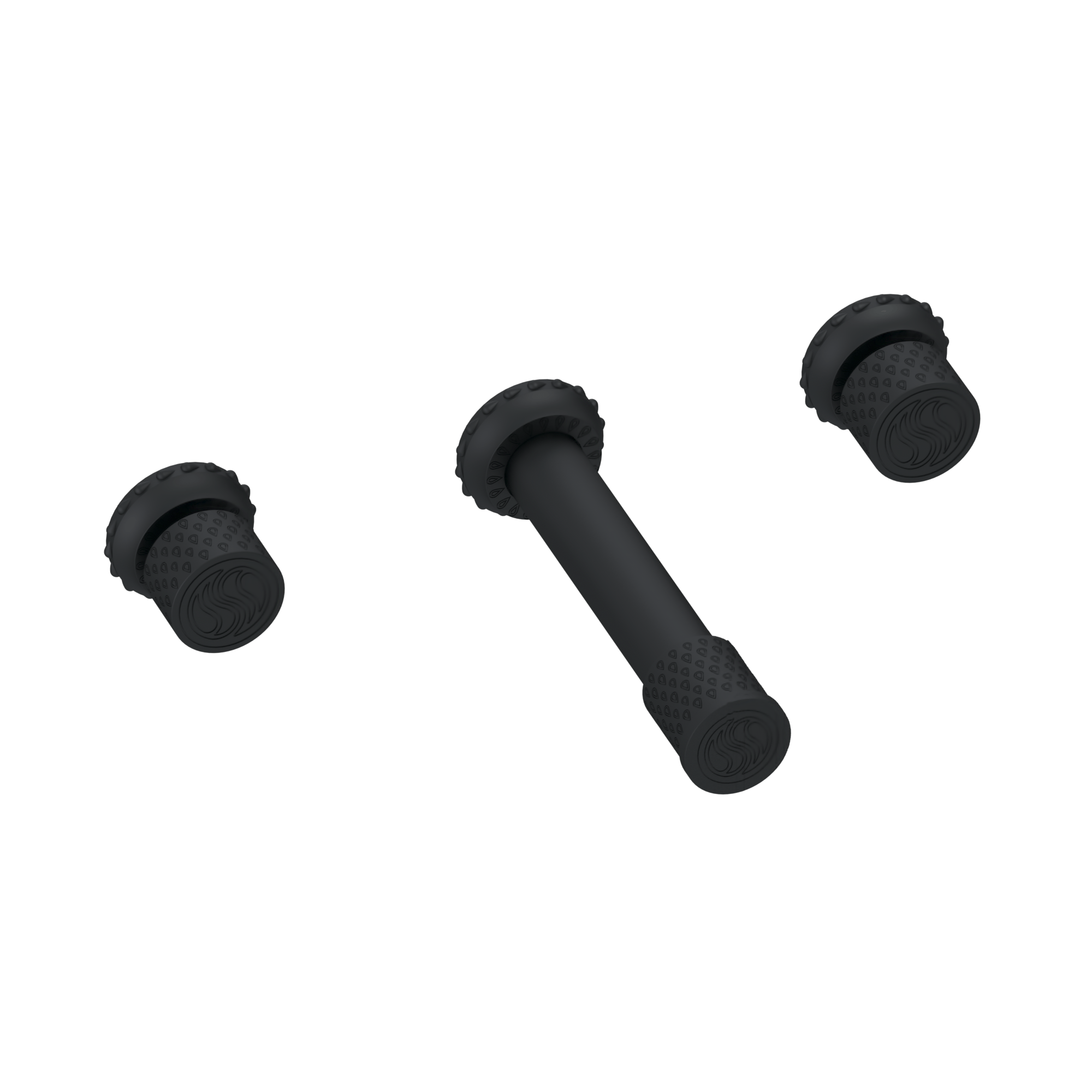 Unity Classic Knob Signature Wall Mount Faucet Set