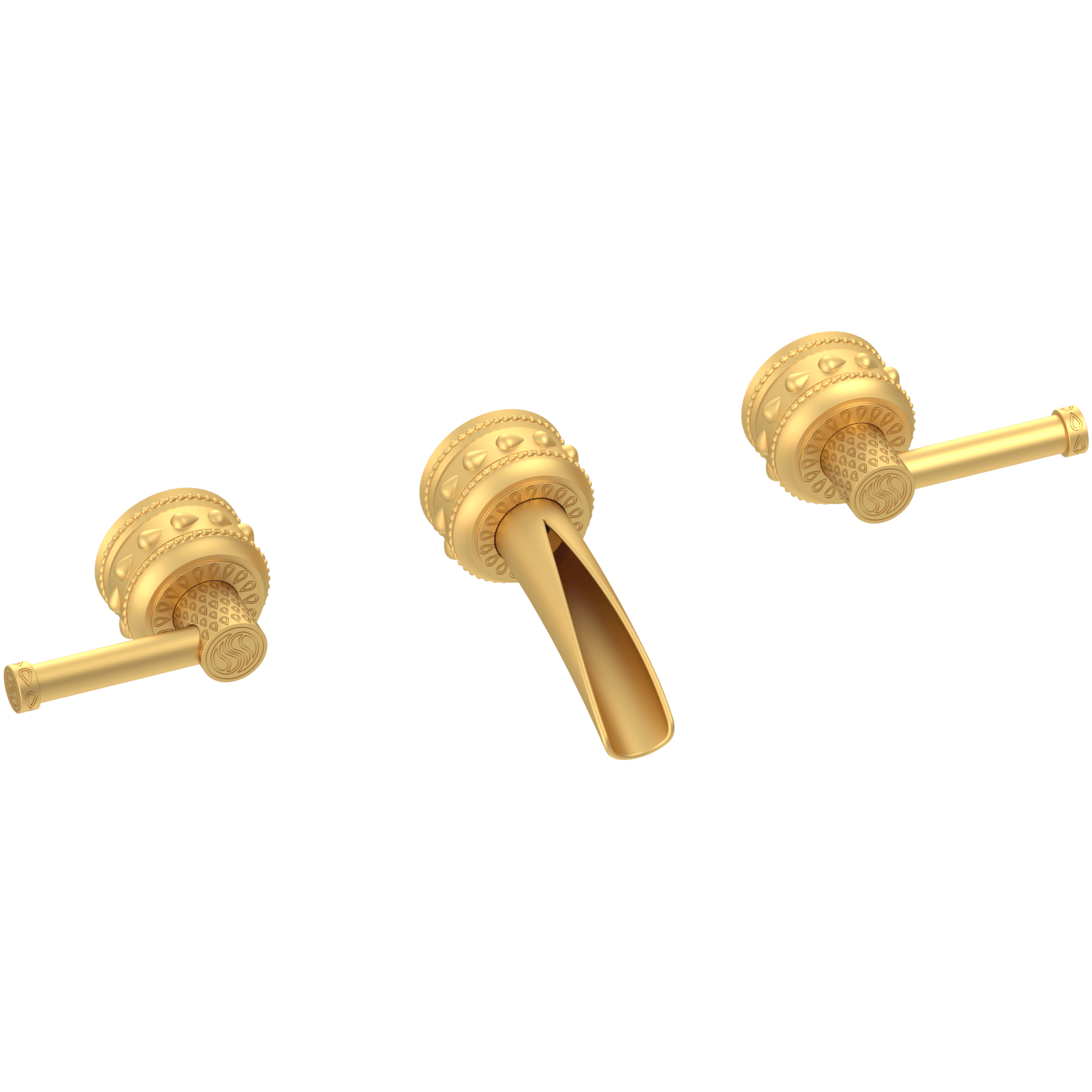 Unity Grand Lever Waterfall Wall Mount Faucet Set