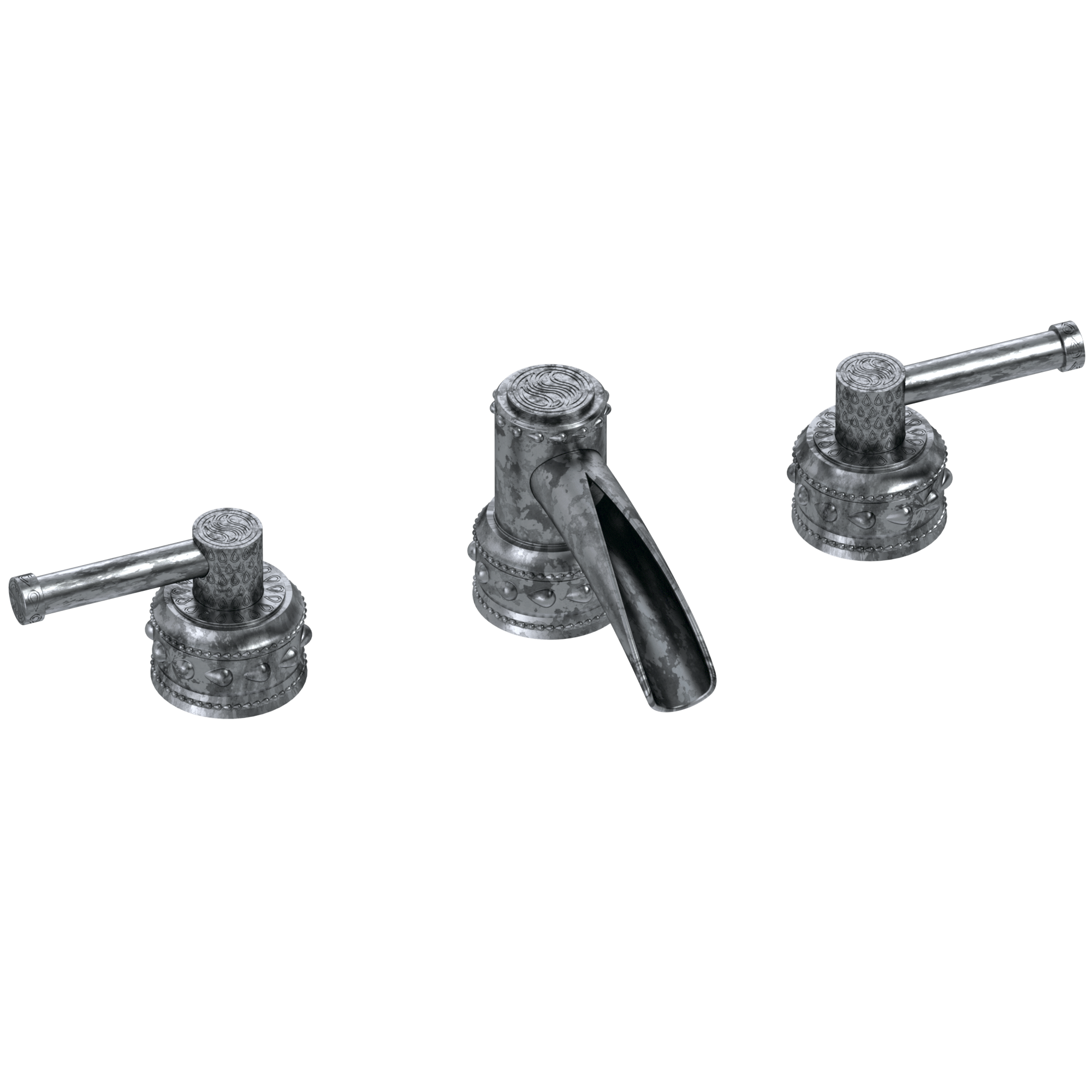 Unity Grand Lever Waterfall Deck Mount Faucet Set