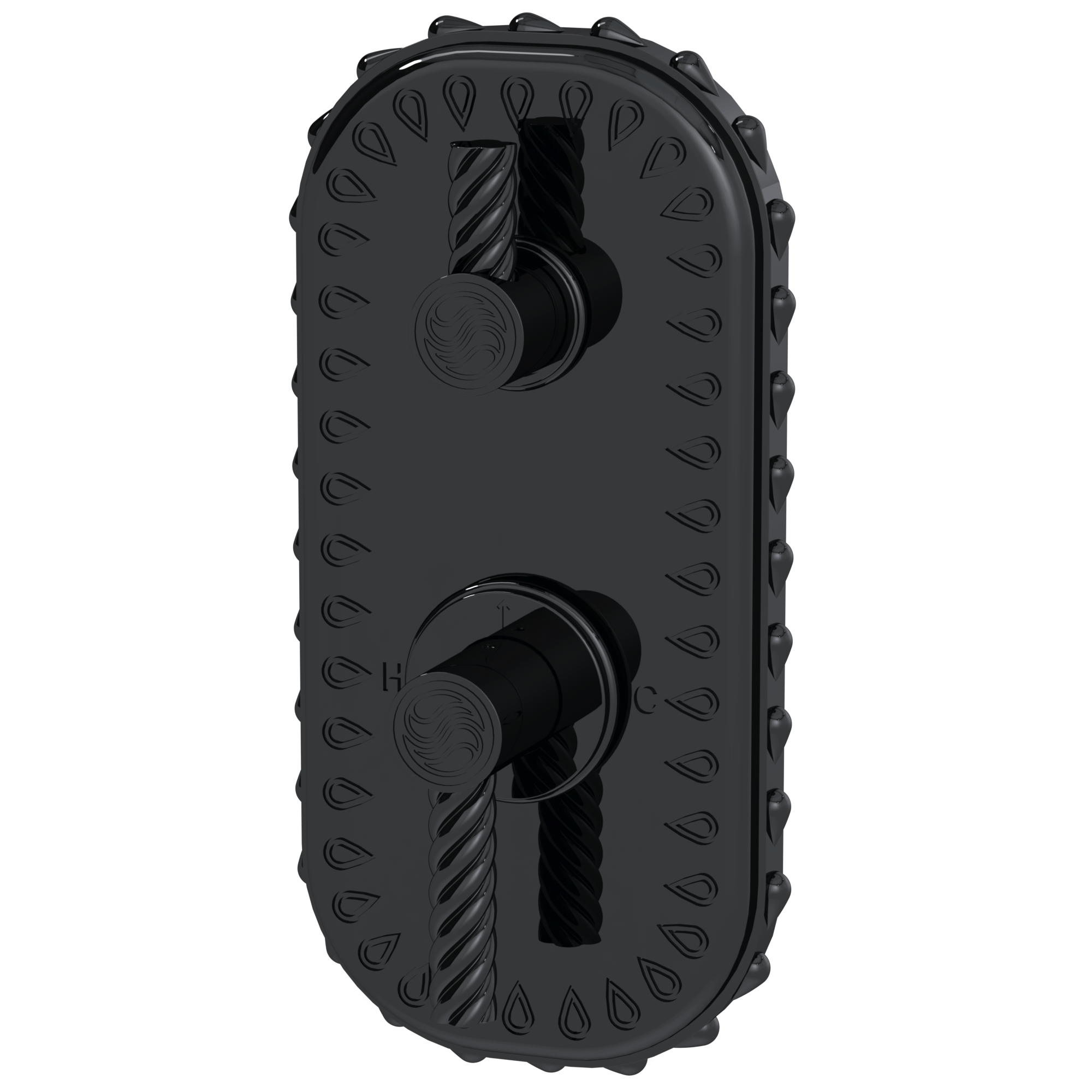 Eternity Grand Lever Racetrack Shower Plate