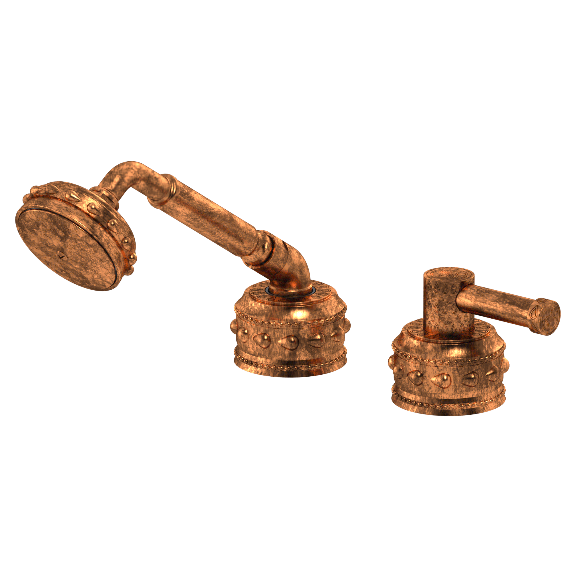 Purity Roman Tub Handshower & Unity Lever Diverter