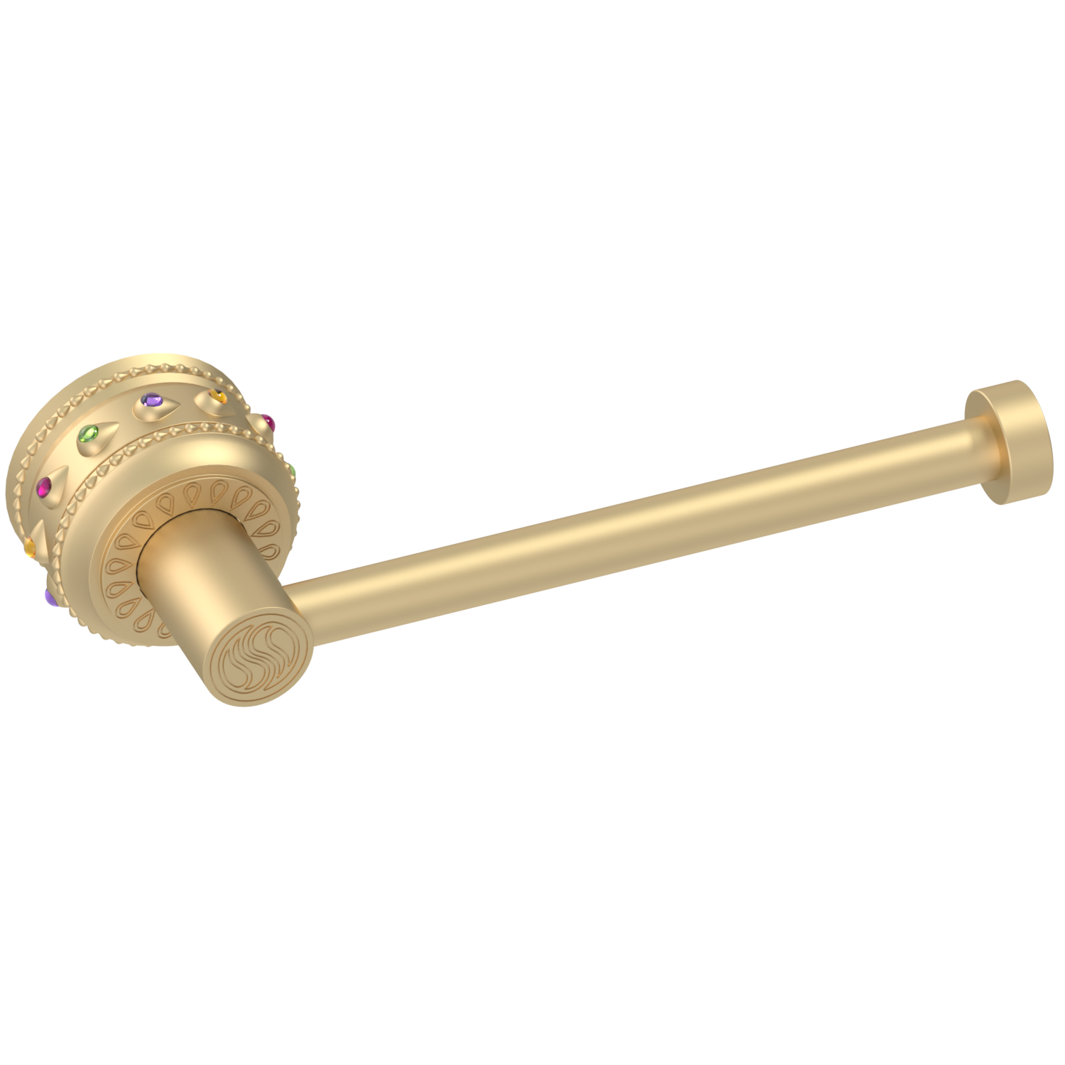 Bejeweled Purity Towel Rod